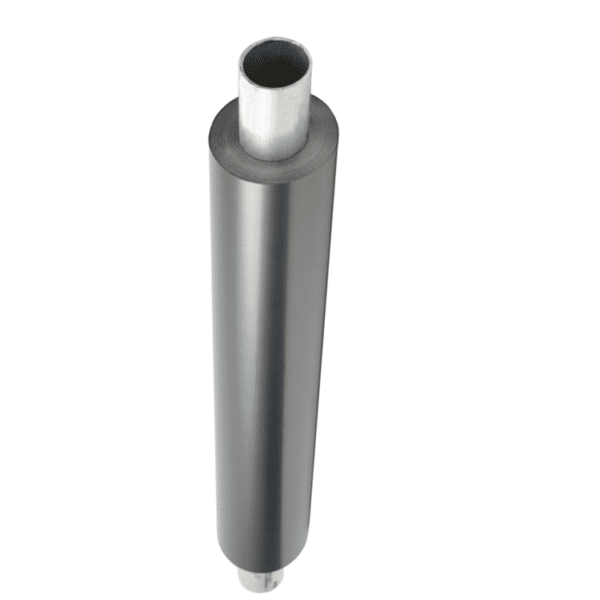 Carbon coated aluminum foil collecting fluid