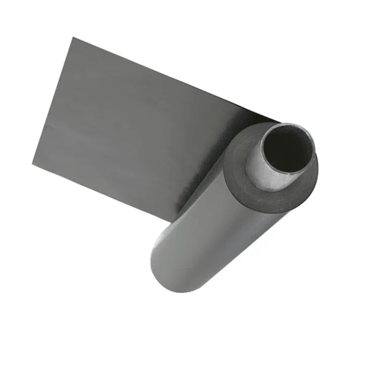 Carbon coated aluminum foil collecting fluid